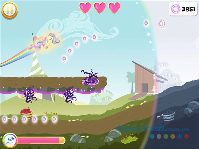 Game chạy My Little Pony Rainbow Runners