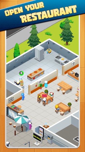 Lối chơi quản lý nhà hàng mới