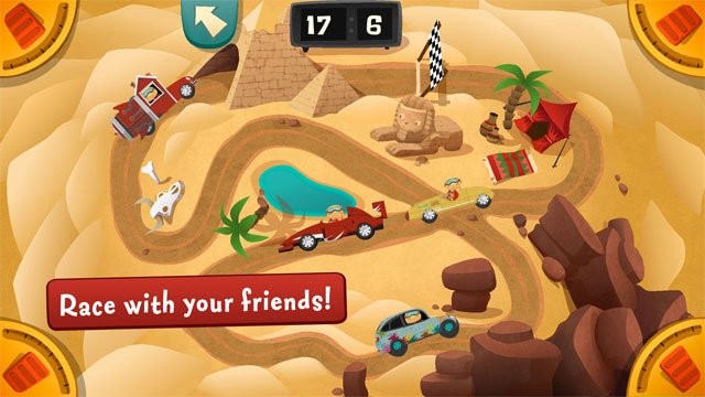 Tham gia cuộc đua cạnh tranh với người chơi khác