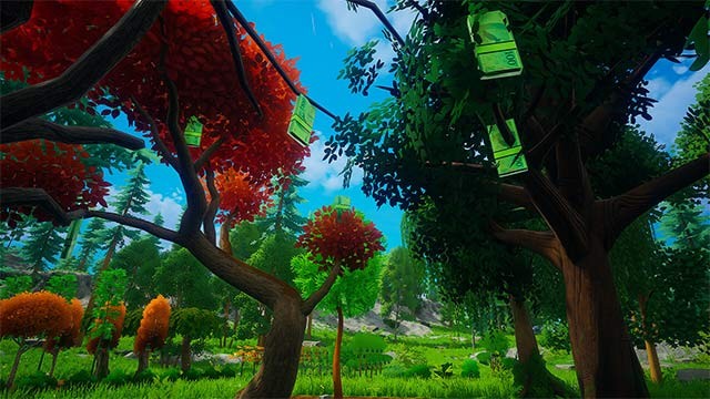 Mở rộng trang trại bằng cách mua thêm ô đất và trồng nhiều cây tiền mới