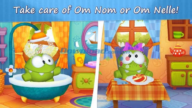 Tham gia My Om Nom để sở hữu cặp đôi Om Nom đáng yêu nhất