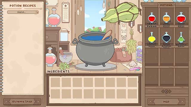 Thu thập các loại thảo mộc, trộn chúng lại với nhau và tạo ra những lọ thuốc kỳ diệu