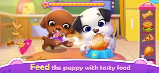 Chăm sóc và chơi đùa cùng những con thú dễ thương trong game My Puppy Friend