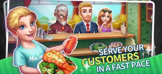 Phục vụ đồ ăn cho khách hàng với tốc độ nhanh