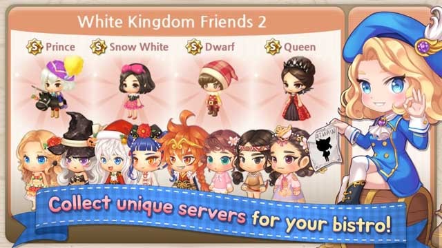 Tuyển dụng tất cả nhân viên bồi bàn độc đáo trong My Secret Bistro