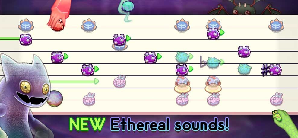 My Singing Monsters Composer cho iOS có âm thanh hay
