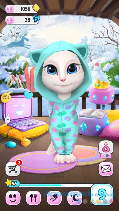 Phiên bản My Talking Angela mùa Valentine