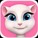 My Talking Angela iOS 5.8: Game Mèo Nhại Tiếng Người Miễn Phí