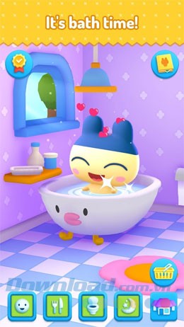 Tắm rửa cho Tamagotchi