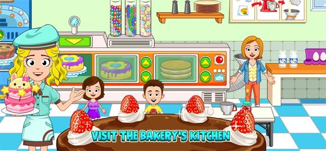 Ghé thăm phòng làm bánh