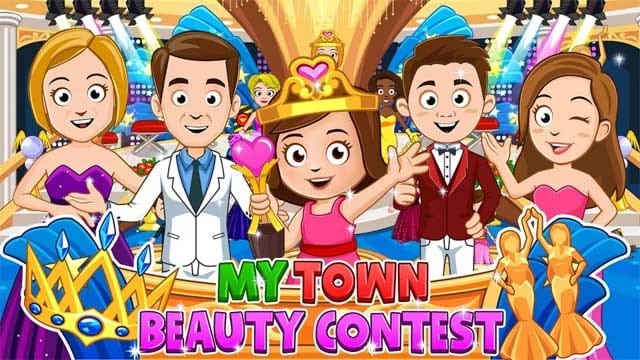 Cùng bé tham dự cuộc thi sắc đẹp trong My Town: Beauty Contest
