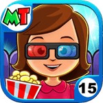 My Town: Cinema - Khám phá rạp chiếu phim và xem phim cho bé trên iOS