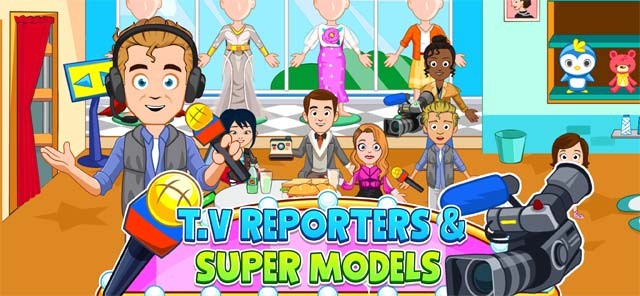 Buổi trình diễn My Town: Fashion Show có sự xuất hiện của các phóng viên, nhà báo