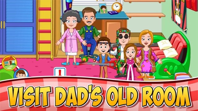 Ghé thăm phòng ngủ cũ của cha