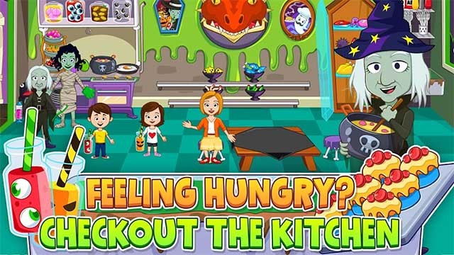 Tìm các con ma trong Mystery Mansion để nhận được kẹo làm phần thưởng