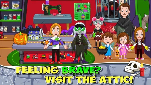 Bạn có đủ dũng cảm để khám phá tầng gác mái không?