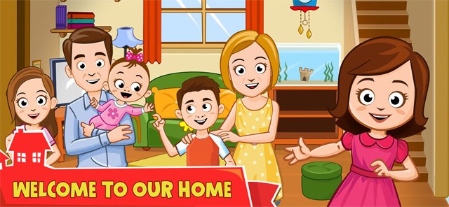 Game mô phỏng ngôi nhà búp bê cho trẻ