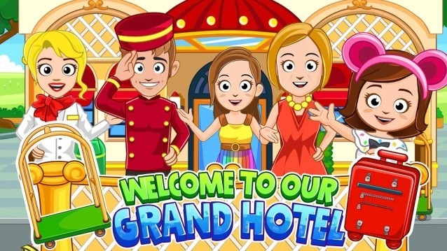 Game khám phá khách sạn thú vị dành cho trẻ em My Town: Hotel