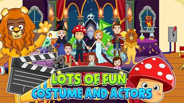 Vào rạp và trải nghiệm những hoạt động tuyệt vời trong My Town: Movie Star & Cinema