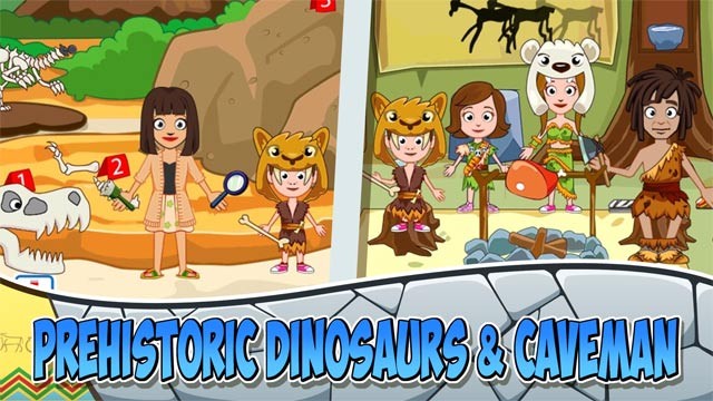 Các khu vực riêng biệt cho từng thời kỳ khác nhau