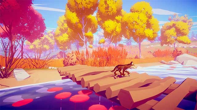 My Wolf được hiển thị dưới dạng hình nền tương tác