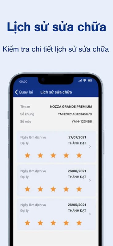 Lịch sử sửa chữa