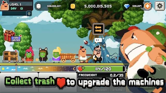 Thu thập rác để nâng cấp máy móc