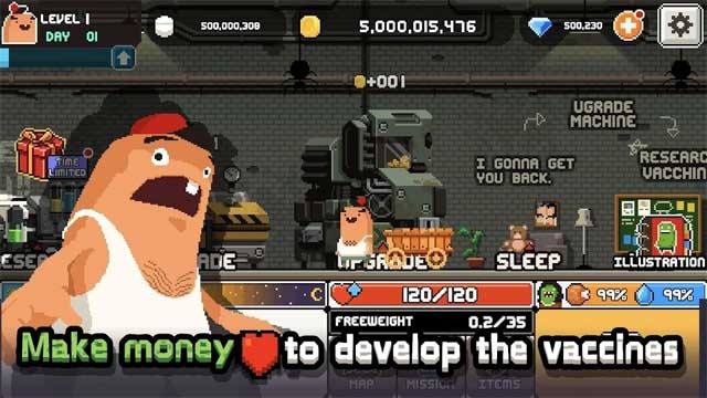 Kiếm tiền để chế tạo vắc-xin chữa bệnh