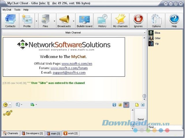 Ứng dụng chat cho doanh nghiệp MyChat