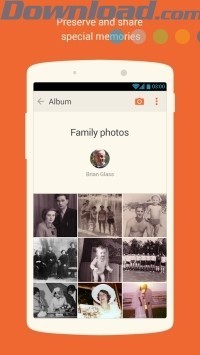 Đăng ảnh và chia sẻ kỷ niệm đặc biệt của gia đình