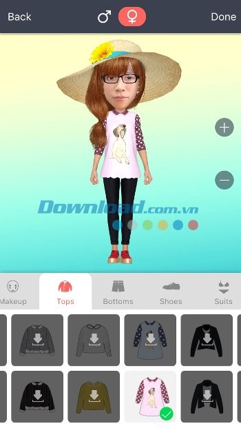 Rất nhiều phụ kiện để lựa chọn