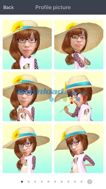 Ảnh profile phong phú