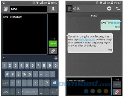 Xác nhận số điện thoại