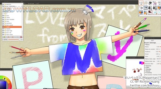 Khám phá khả năng sáng tạo không giới hạn cùng MyPaint