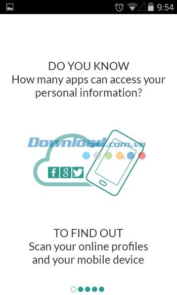 Giao diện khởi động của MyPermissions