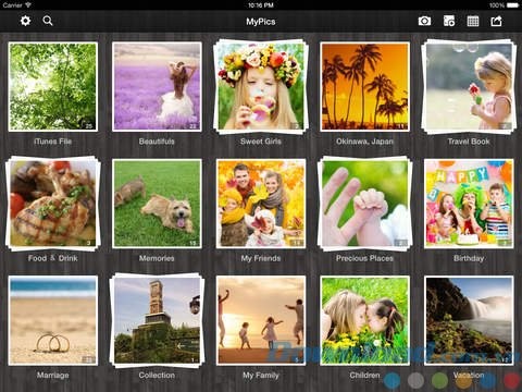 Quản lý ảnh và video thông minh