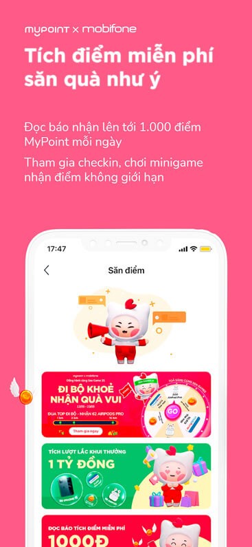 Tích điểm miễn phía săn quà như ý