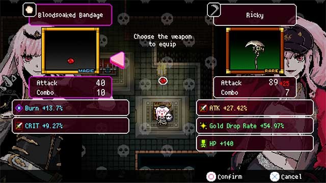 Trang bị cho nhân vật chính hàng trăm vũ khí và vật phẩm độc đáo