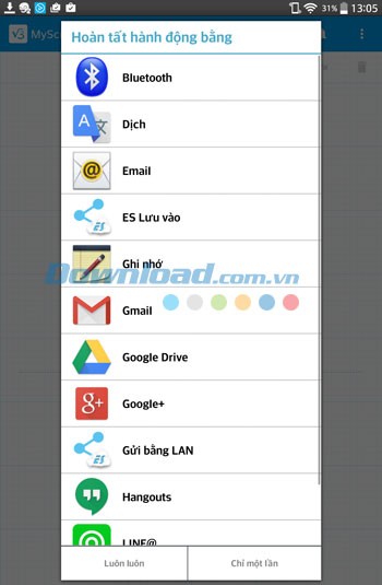MyScript Calculator cho Android
