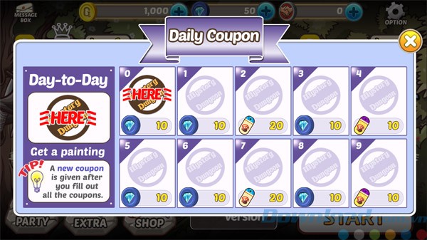 Nhận coupon giảm giá mỗi ngày