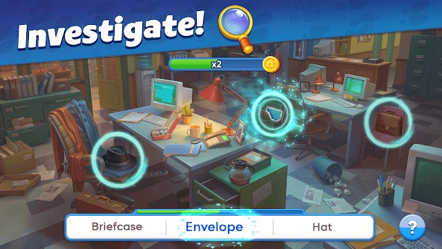 Điều tra, tìm các vật phẩm ẩn