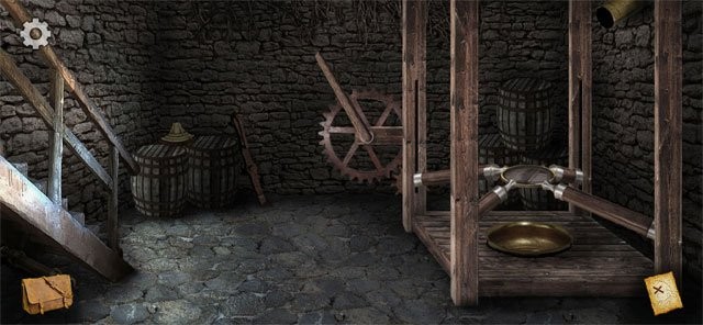 Tìm kiếm manh mối và nghiên cứu biểu tượng trong lâu đài