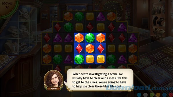Giao diện game Mystery Society: Relic Match