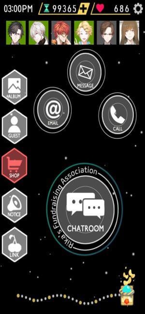 Mystic Messenger cho bạn trải nghiệm câu chuyện với nhiều nhân vật thú vị