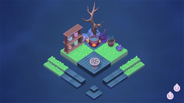 Xây dựng thế giới phép thuật Mystopia bằng các khối và hiệu ứng ma thuật phù thủy