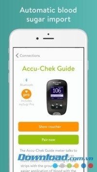 Nhập lượng đường trong máu dễ dàng