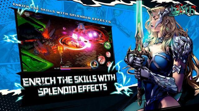 Các kỹ năng dồi dào cùng hiệu ứng hoành tráng