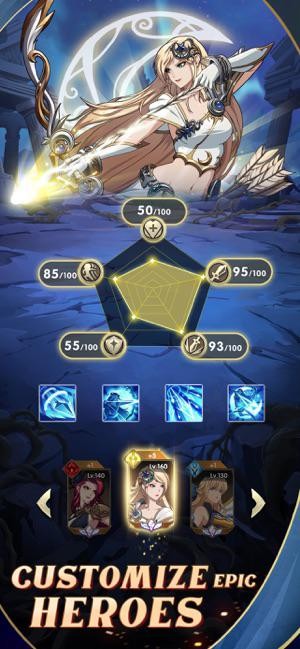 Tùy chỉnh các anh hùng huyền thoại