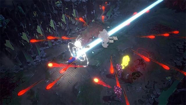 Chơi game Mythic Protocol: Riftstorm với góc nhìn top-down giúp bao quát toàn bộ chiến trường