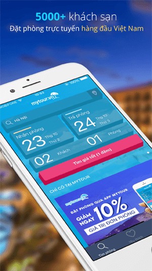 Đặt phòng trưc tuyến nhanh nhất